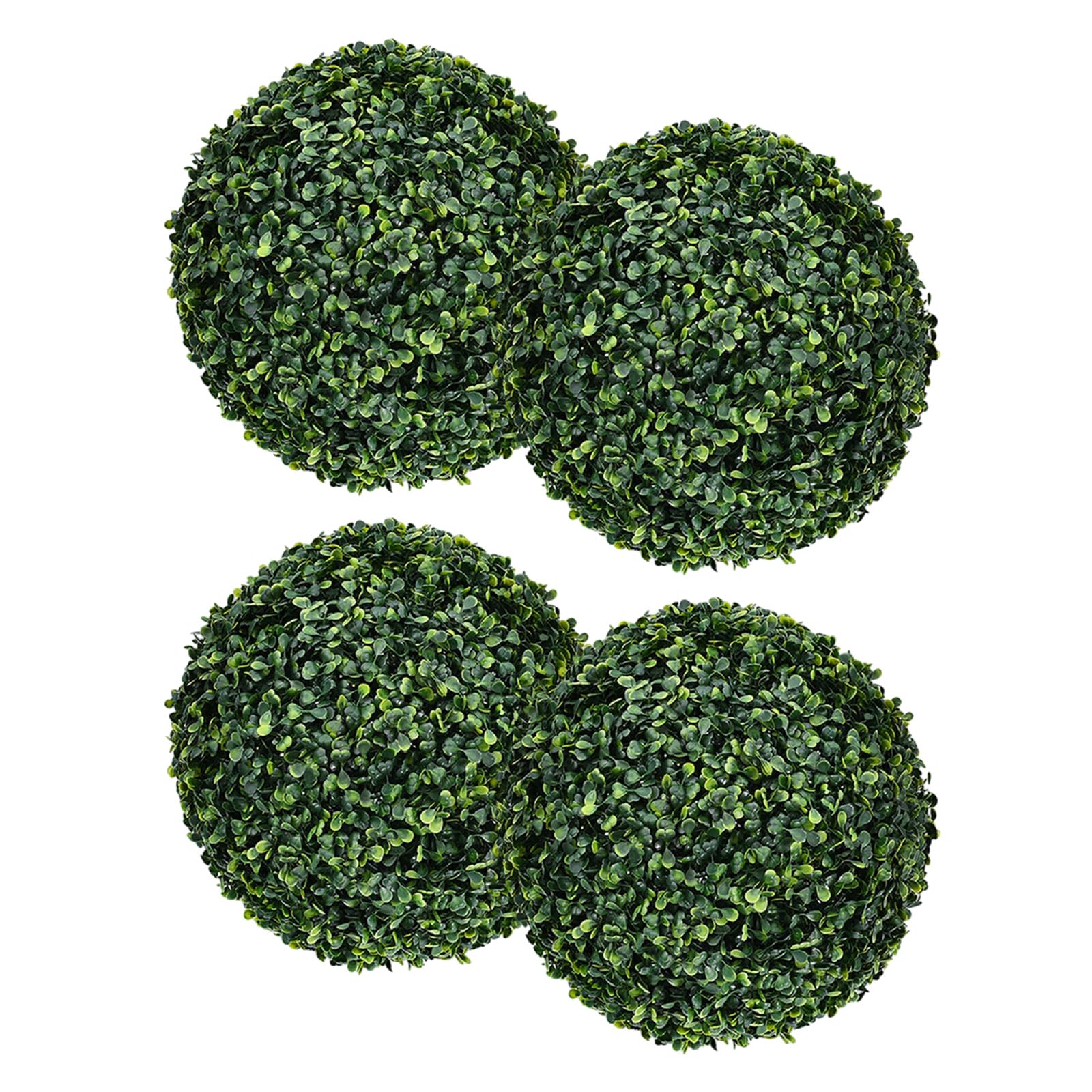 Jazuaiao 4Pcs Artificial Grass Ball Realistic Simulation Grass Ball Artificial Green Plant for Wedding Decoration Simulation Globes