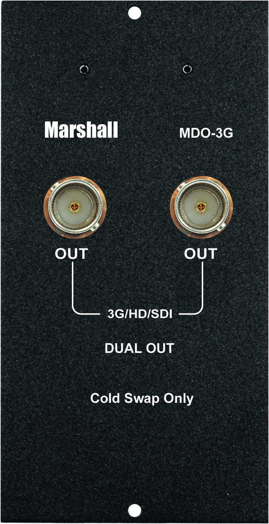 Marshall Electronics MDO-3G Dual Output Module for MD Camera Top Monitors (Black)