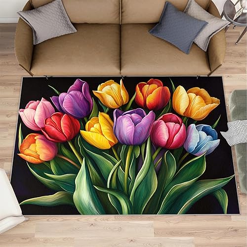 Miniatura 75 de Alfombras deportivas geniales para dormitorio, alfombra de área de automóvil deportivo para sala de estar, alfombra antideslizante para interiores,