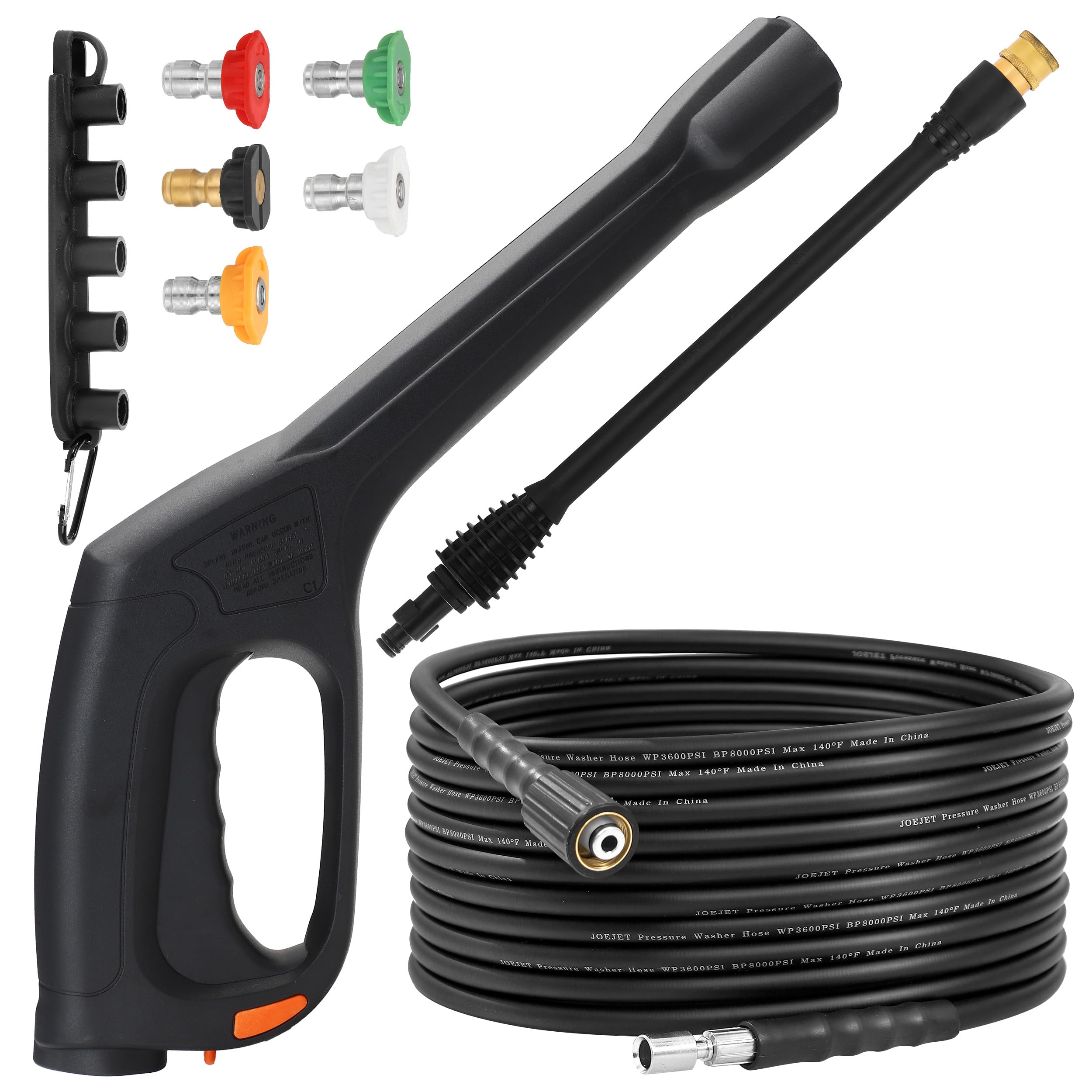 シャワーズ Amazon.com: JOEJET Pressure Washer Spray Gun and Hose 32FT
