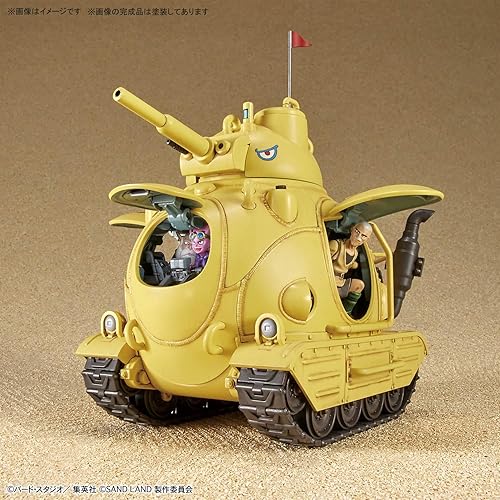 Miniatura 13 de Bandai Hobby - Sand Land - Sand Land Tank 104, Bandai Spirits - Kit de modelo a escala 1/35