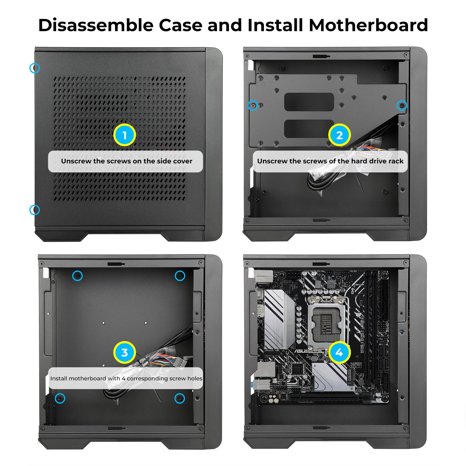 Mini ITX Case SFF Small Form Factor MX02