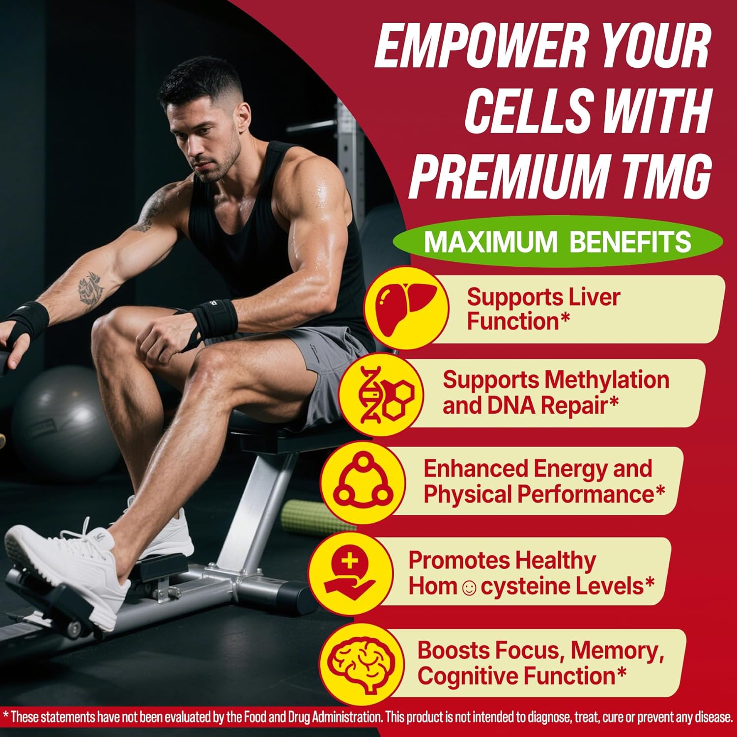 2Pack TMG Gummies 1000mg Betaine Anhydrous + Methylated Multivitamin & B Complex Methylated(Methylfolate B12 B6), Magnesium, Taurine - Essential Trimethylglycine for Methylation, Energy, Brain & Liver - Image 4