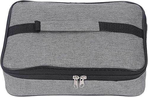 Miniatura 8 de Lonchera eléctrica, calentador de alimentos portátil, calentador de alimentos con cuchara de tenedor y bolsa de transporte para automóvil, camión,