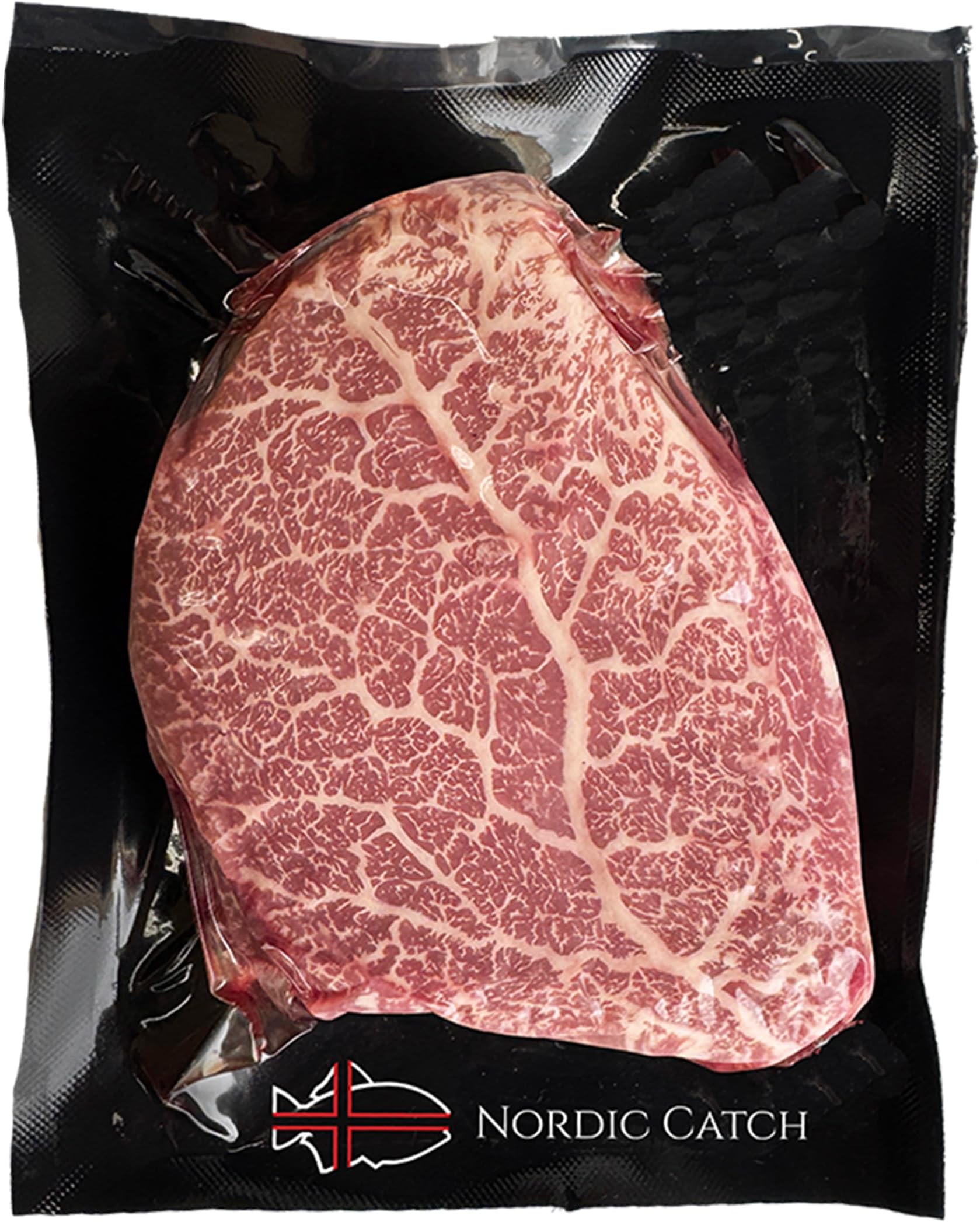 Nordic Catch Grade A5 Japanese Wagyu Steak Without Bone, Always Fresh Thick Cut, Skin-Packed 100% Authentic A5 Wagyu Steak from Kagoshima Reserve - Great Gift