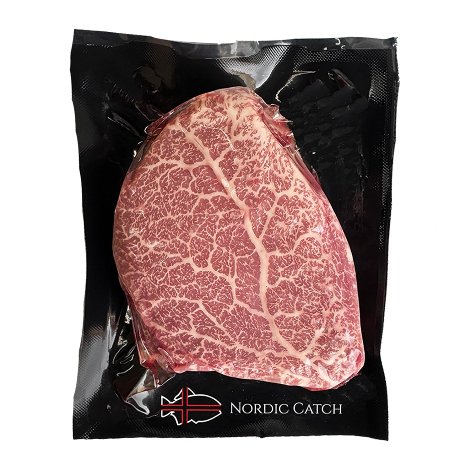 Nordic Catch Grade A5 Japanese Wagyu Steak Without Bone, Always Fresh Thick Cut, Skin-Packed 100% Authentic A5 Wagyu Steak from Kagoshima Reserve - Great Gift