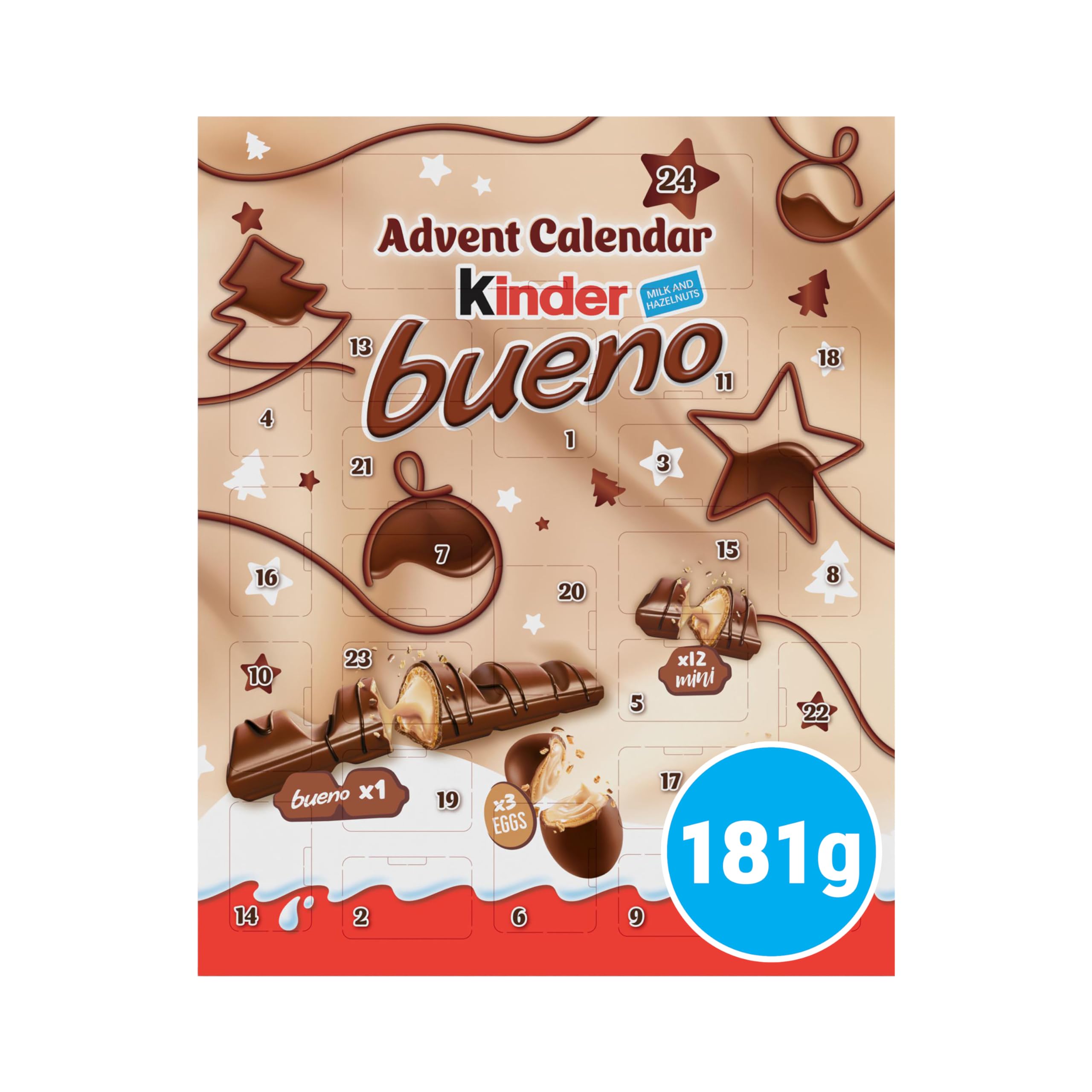 Kinder Bueno Calendario de Adviento 181 g
