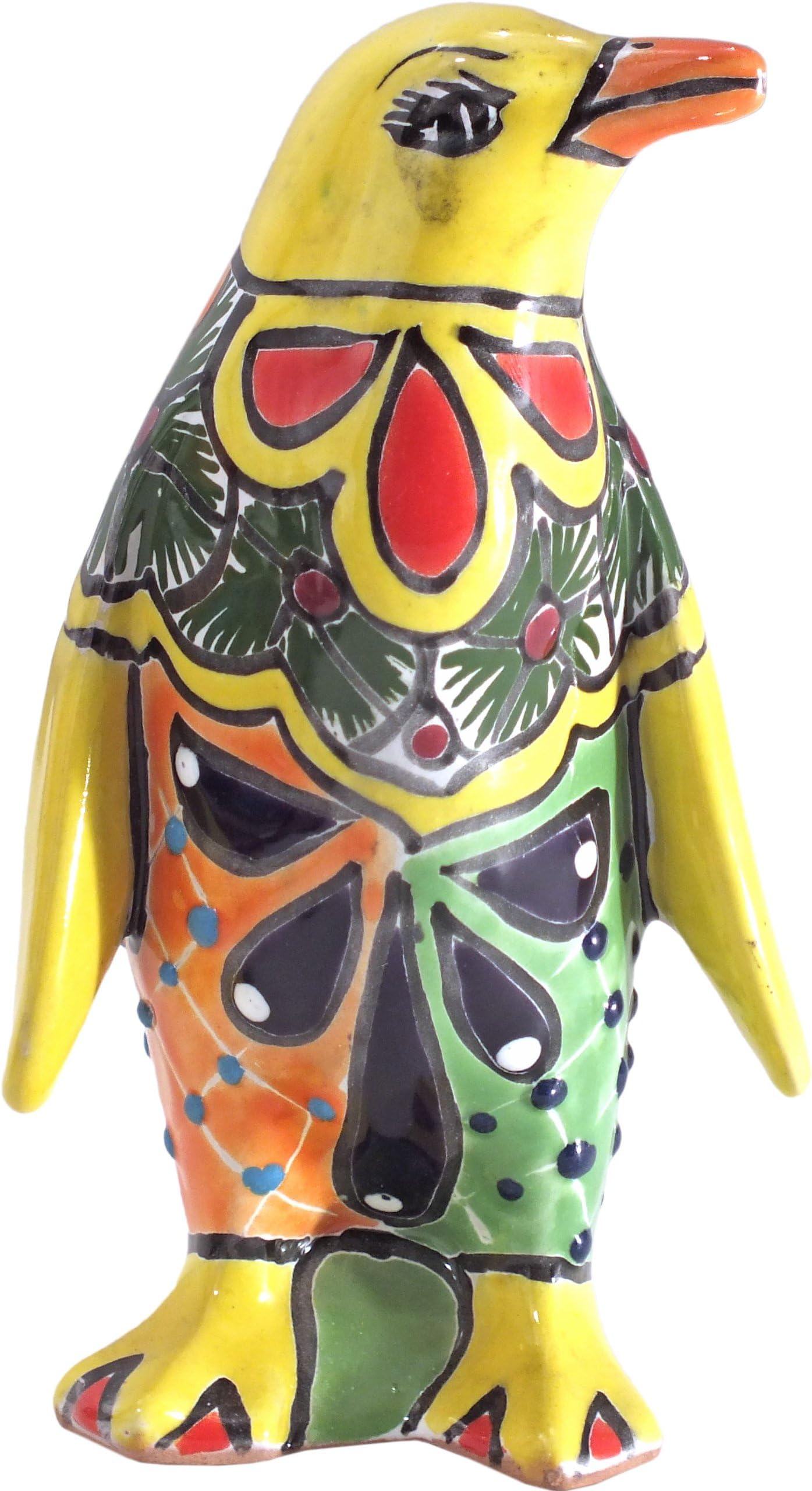Charming Talavera Handpainted Penguin