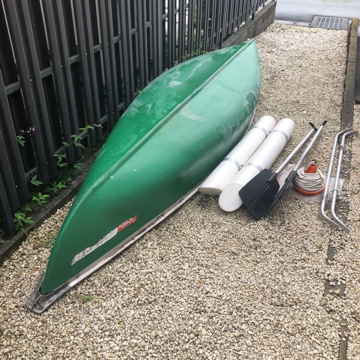 Amazon.co.jp: 13ft CANUE RAM-X13 アルミ製パドル2本付 