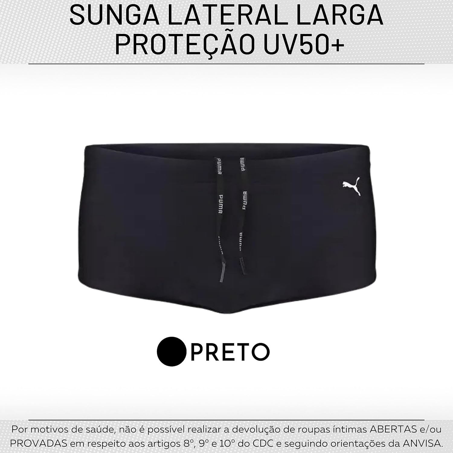 Sungas Lateral Larga PUMAMasculino em promoção! Veja a oferta e mais achadinhos de Moda praia 2 Hoje é o melhor dia para comprar Sungas Lateral Larga PUMAMasculino com aquele preço maroto! Promoção! Aproveite a oferta! 2