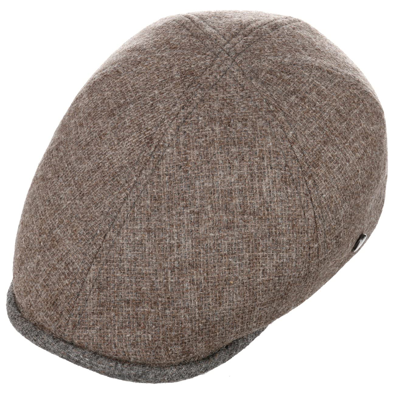 Lierys Garrick Virgin Wool Flat Cap Men Beige 7 3/4-7 7/8