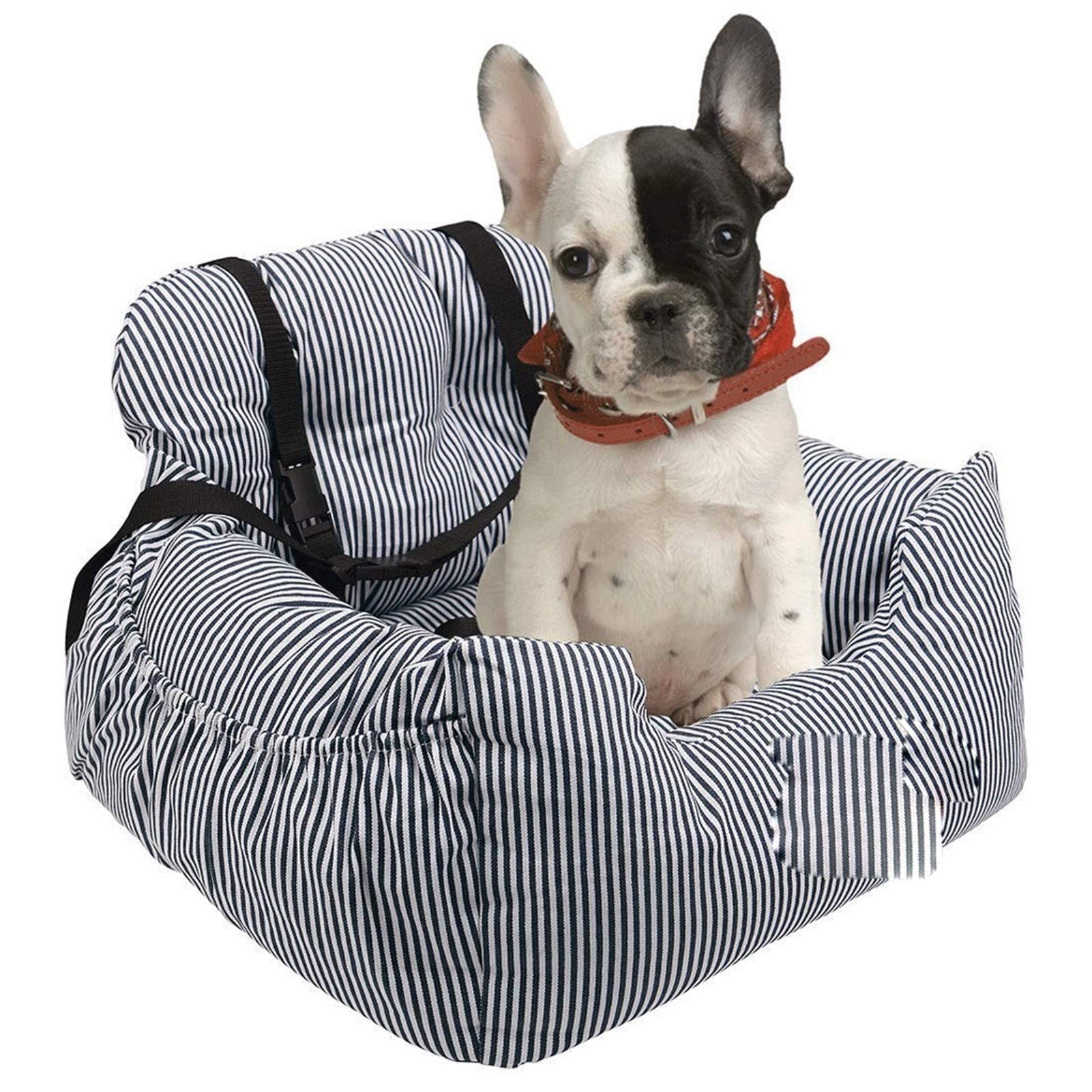 RENJJPBO Pet Bed -Seat Cover Single Seat Pet Pad Waterproof, Machine Washable, with A Safety Seat Belt