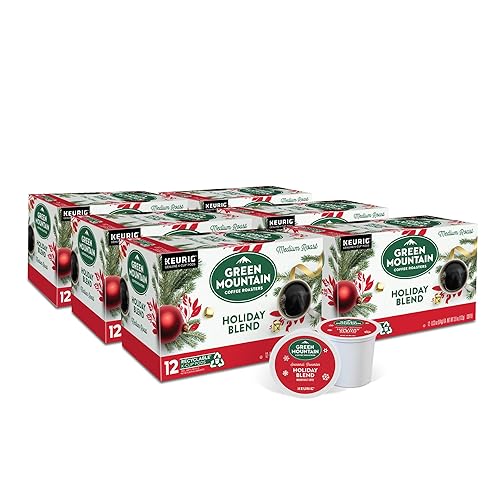 Vista 15 de Green Mountain Coffee Roasters K-Cups, mezcla navideña, 12