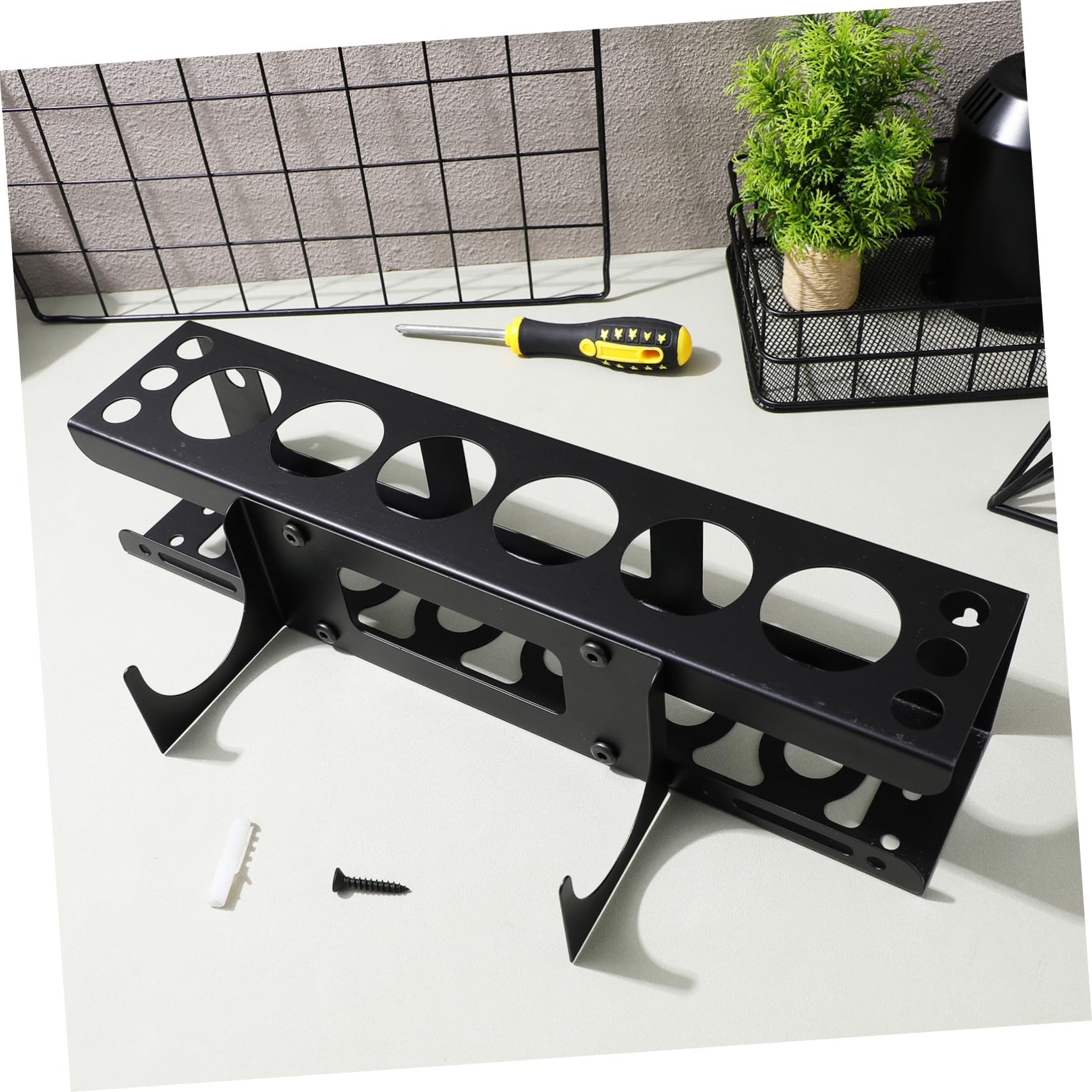 DOITOOL Organizador De Herramientas De Pared Resistente Con Soporte Ajustable Para Tubos De Sellador Estante De Almacenamiento Para Garaje Taller Y Furgoneta Optimiza Espacio Y Facilita Acceso