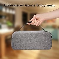 Vista 7 de sarlar Rog Ally Funda de transporte compatible con ASUS ROG Ally Gaming portátil y accesorios, funda rígida de gran espacio para adaptador de CA