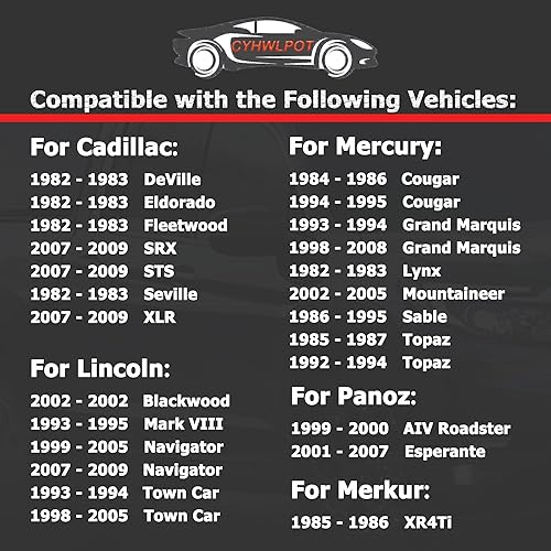 Miniatura 5 de CYHWLPOT 8Pcs Fits 4.6L 5.4L V8 Iridium Spark Plug SP493 AGSF32PM A0145A0002