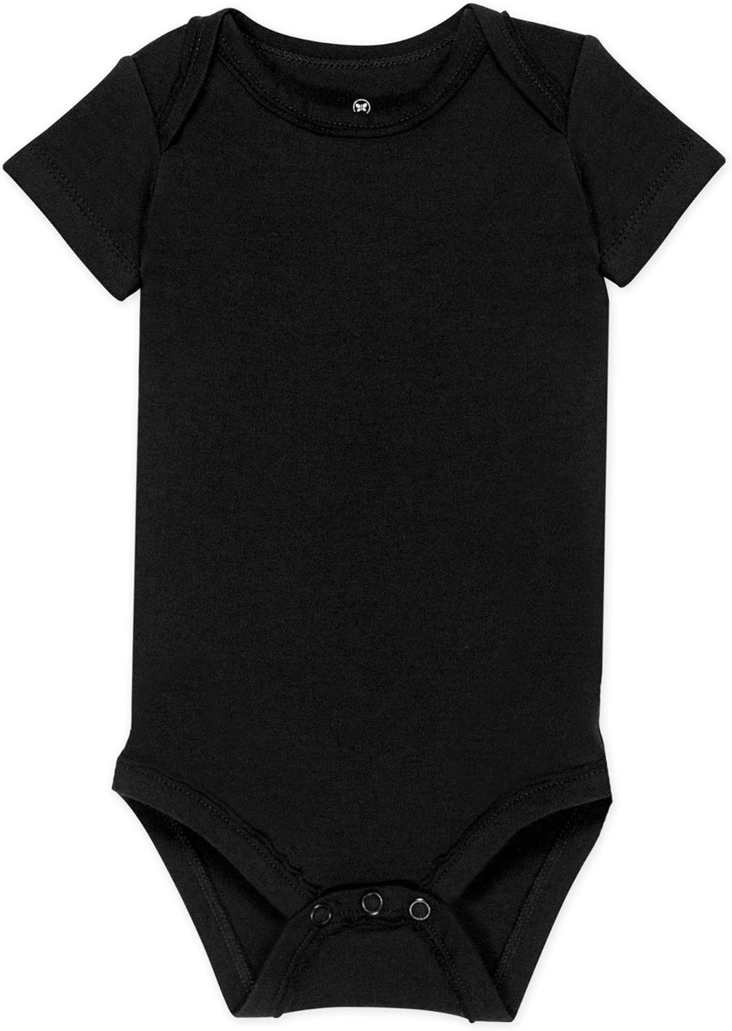 HonestBaby Baby 5-pack 100% Organic Cotton Short Sleeve One-piece Bodysuit