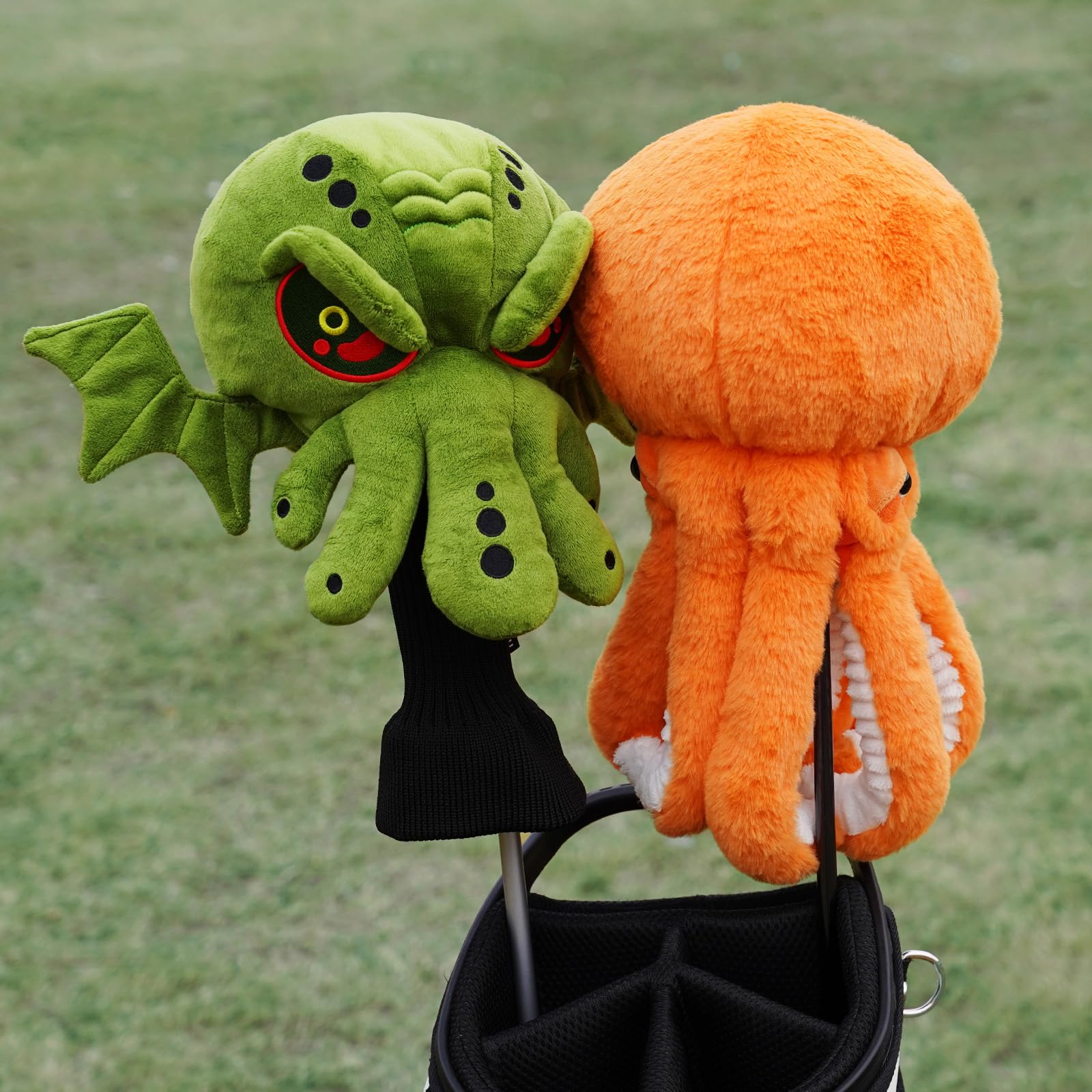 mytag Funny Golf Club Head Covers, Plush Driver Headcover Octopus, Golf Gift for Men Women