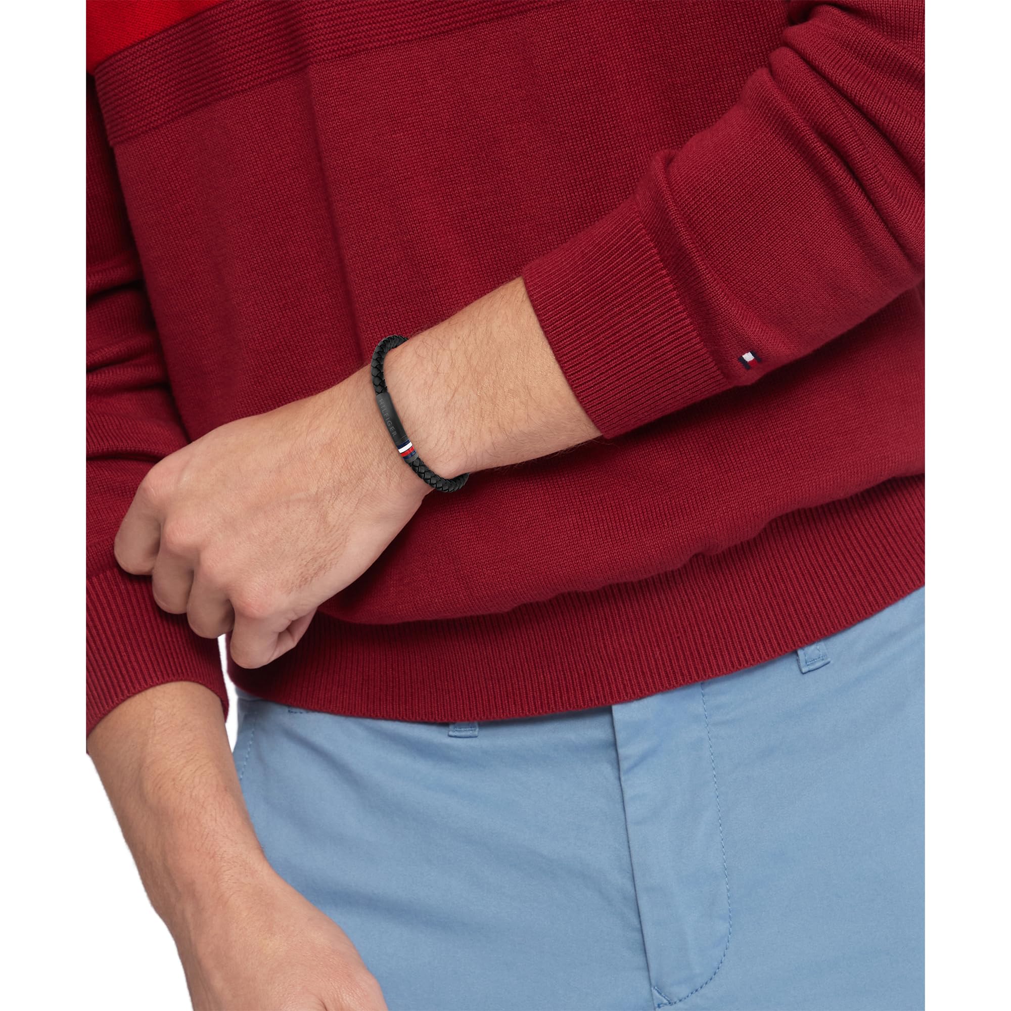 Tommy Hilfiger Herren-Bracciale Edelstahl 32020586