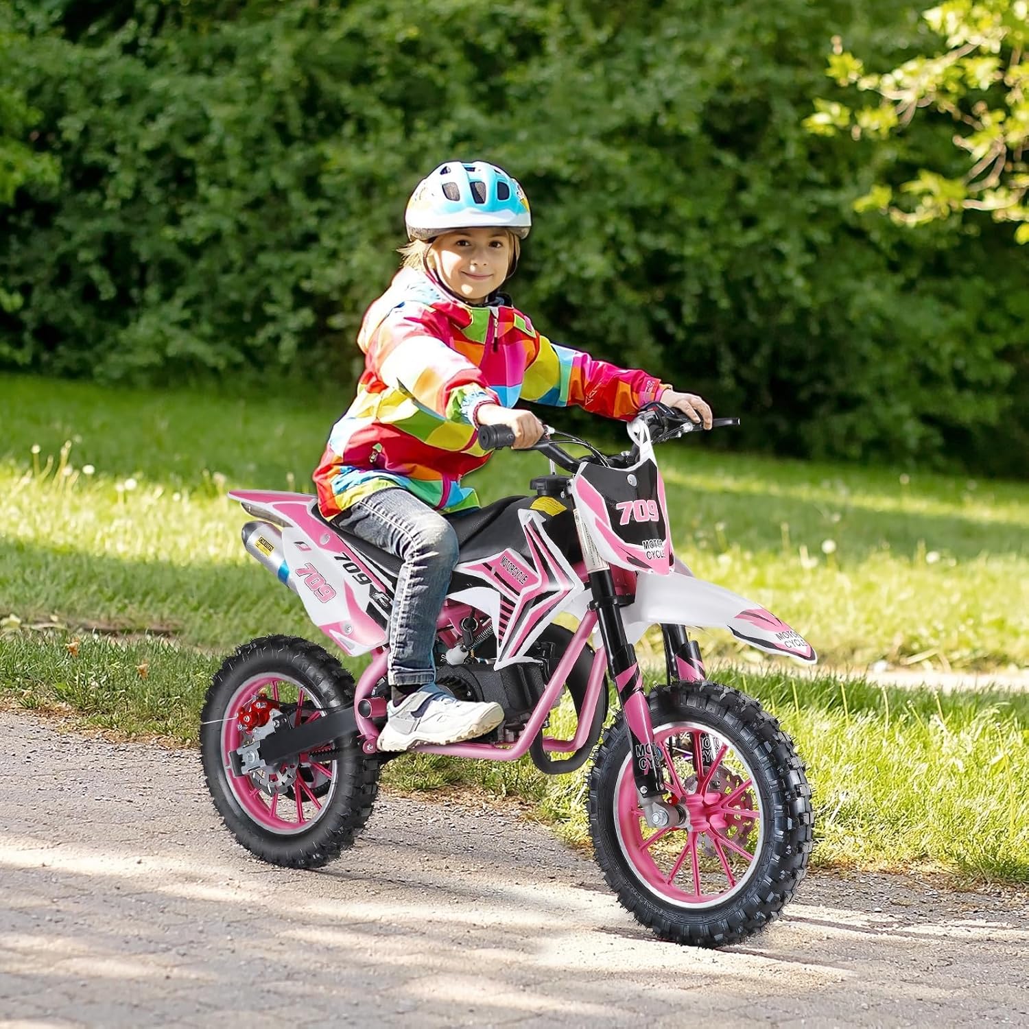 Kids Dirt Bike, 49cc 2-Stroke Off Road Motorcycle curacao Ubuy