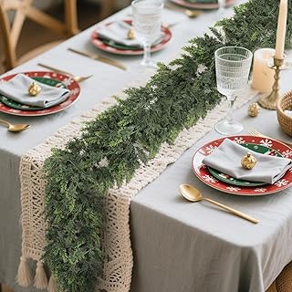 Christmas Cedar Garland with Soft Thickness Pine,Thick and L