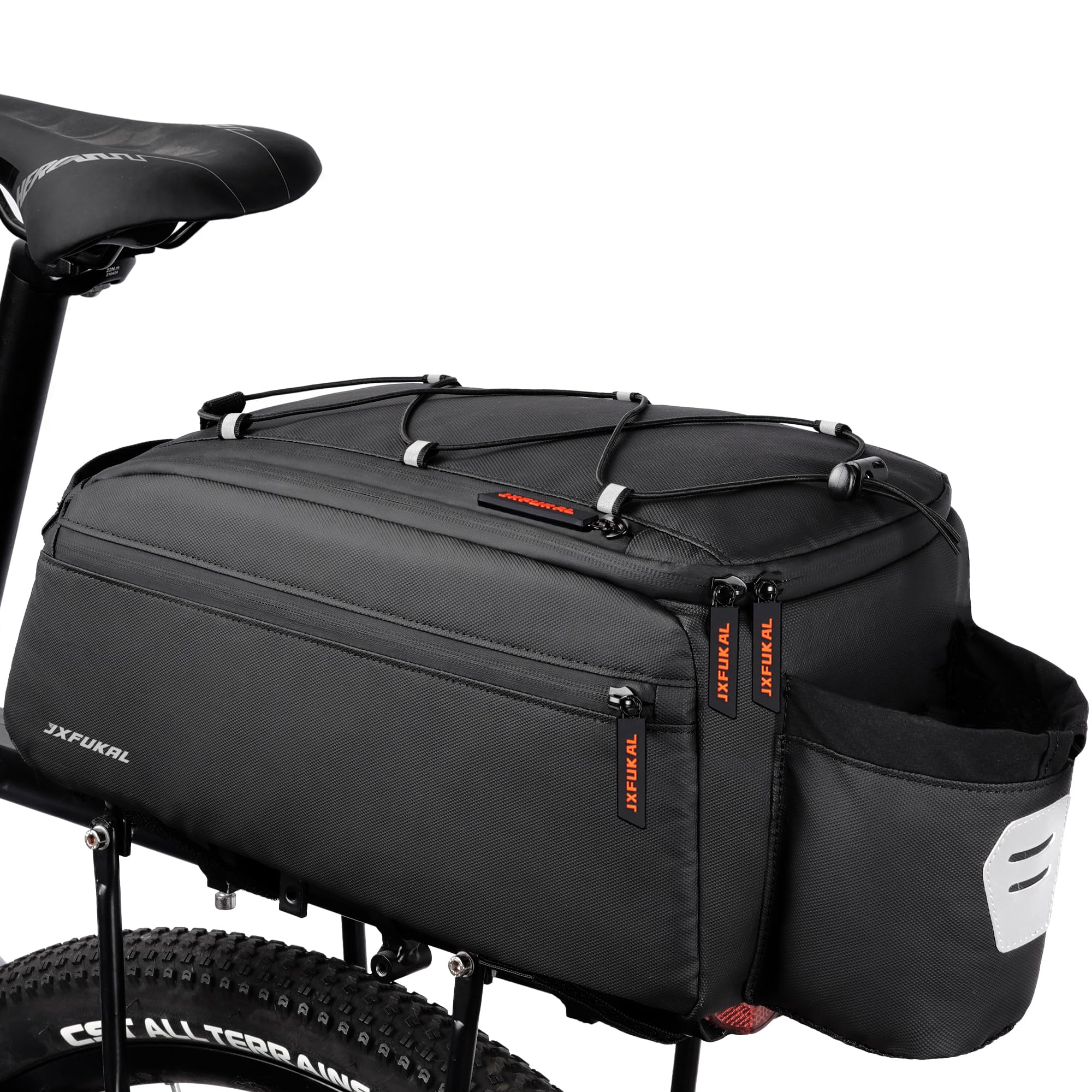 Lixada Vélo Sacoche Porte-Bagages 13L Sacoche De Coffre De Siège Arrière De Bicyclette Vélo