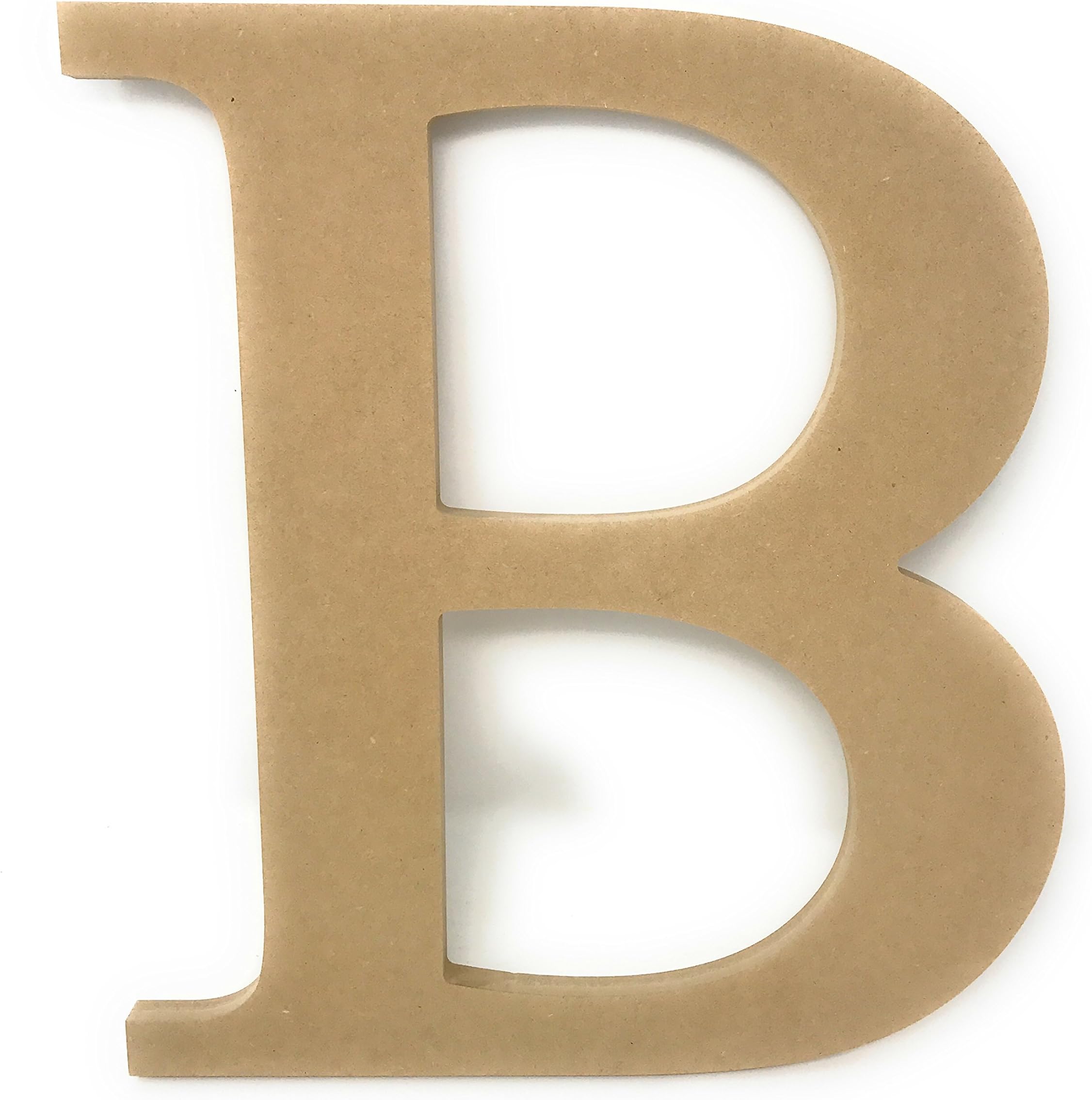 12” Wooden Greek Letter Beta Unfinished Greek Wooden Letters for Greek Fraternity / Sorority Paintable 12" Tall Letter
