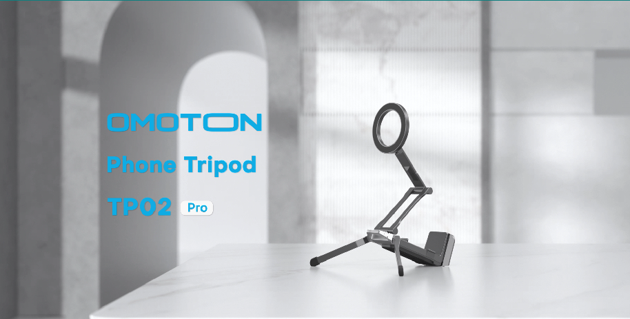 OMOTON Supporto Magnetico Magsafe Girevole 360° – Pieghevole E Tascabile Per Viaggio, Compatibile Con IPhone 16-12 E Custodie Magsafe