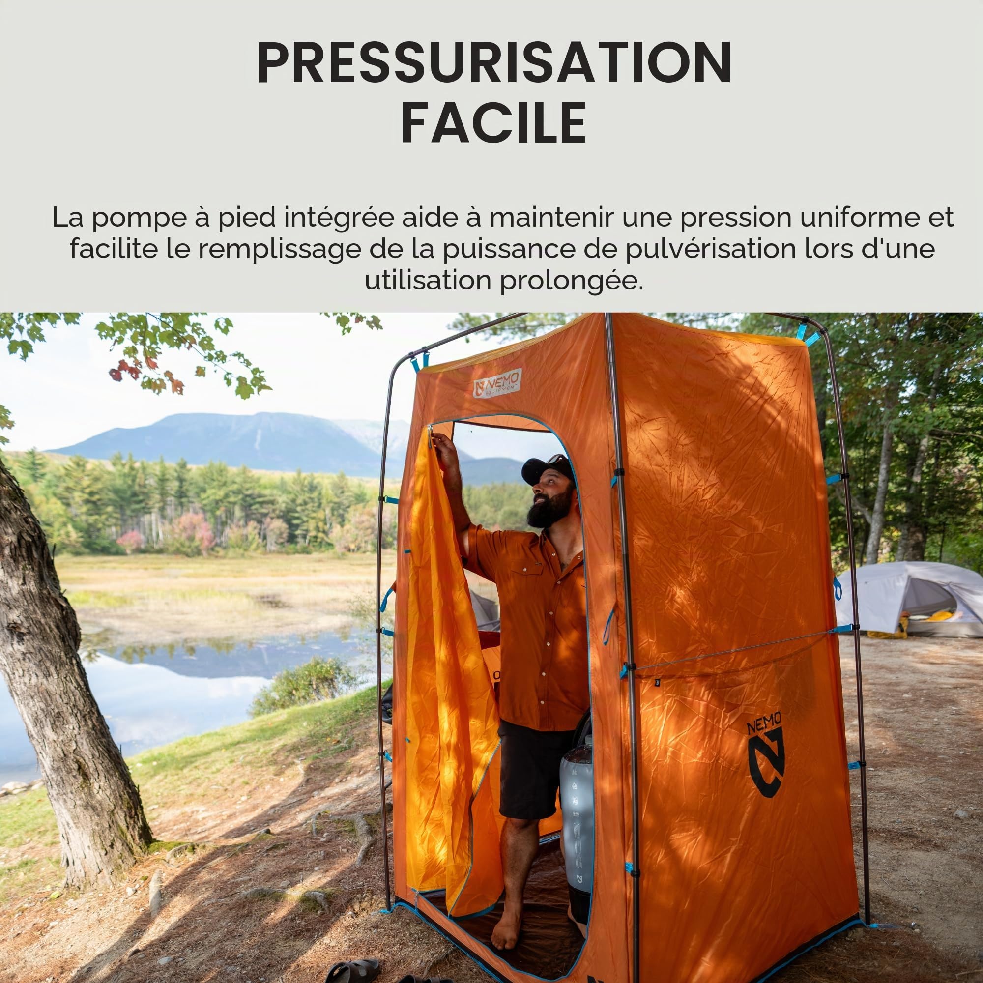 NEMO Helio - 11 L - Douche Portable
