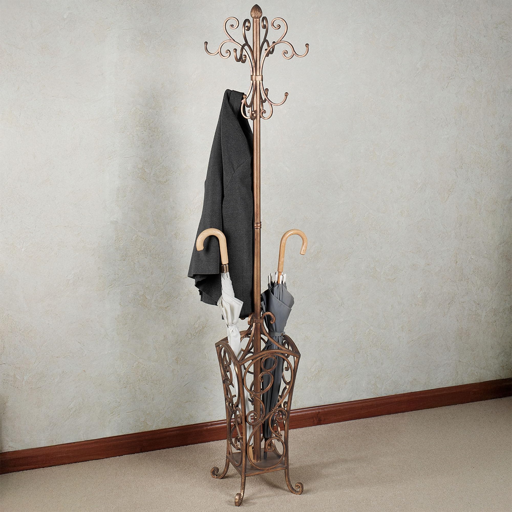 置物 catwalk Amazon.com: Touch of Class Kensington Coat and Hat Rack