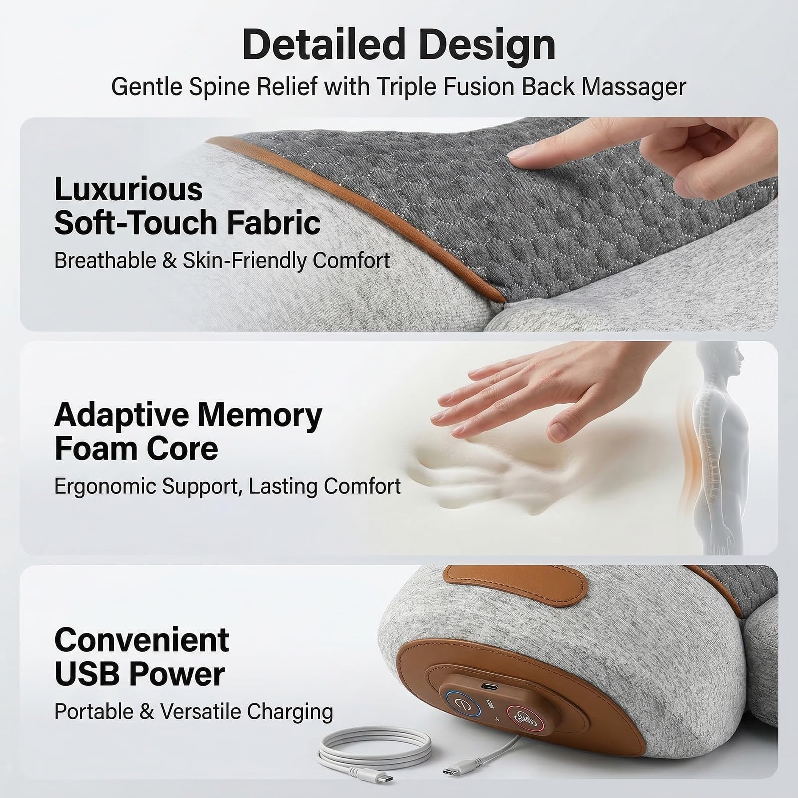 Appareil De Massage Cervical 3 En 1 Avec Fonctions De Vibration,Chauffage Et Soulèvement Par Airbags,Appareil De Traction Cervicale,Étireur Cou,Adaptés Au Massage Et à l'Étirement Du Cou Et Des Jambes