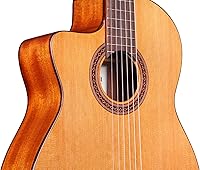 Vista 5 de Cordoba C5-CE CD Lefty Cutaway Acústico-Eléctrica Guitarra de Cuerda de Nailon, Serie Iberia