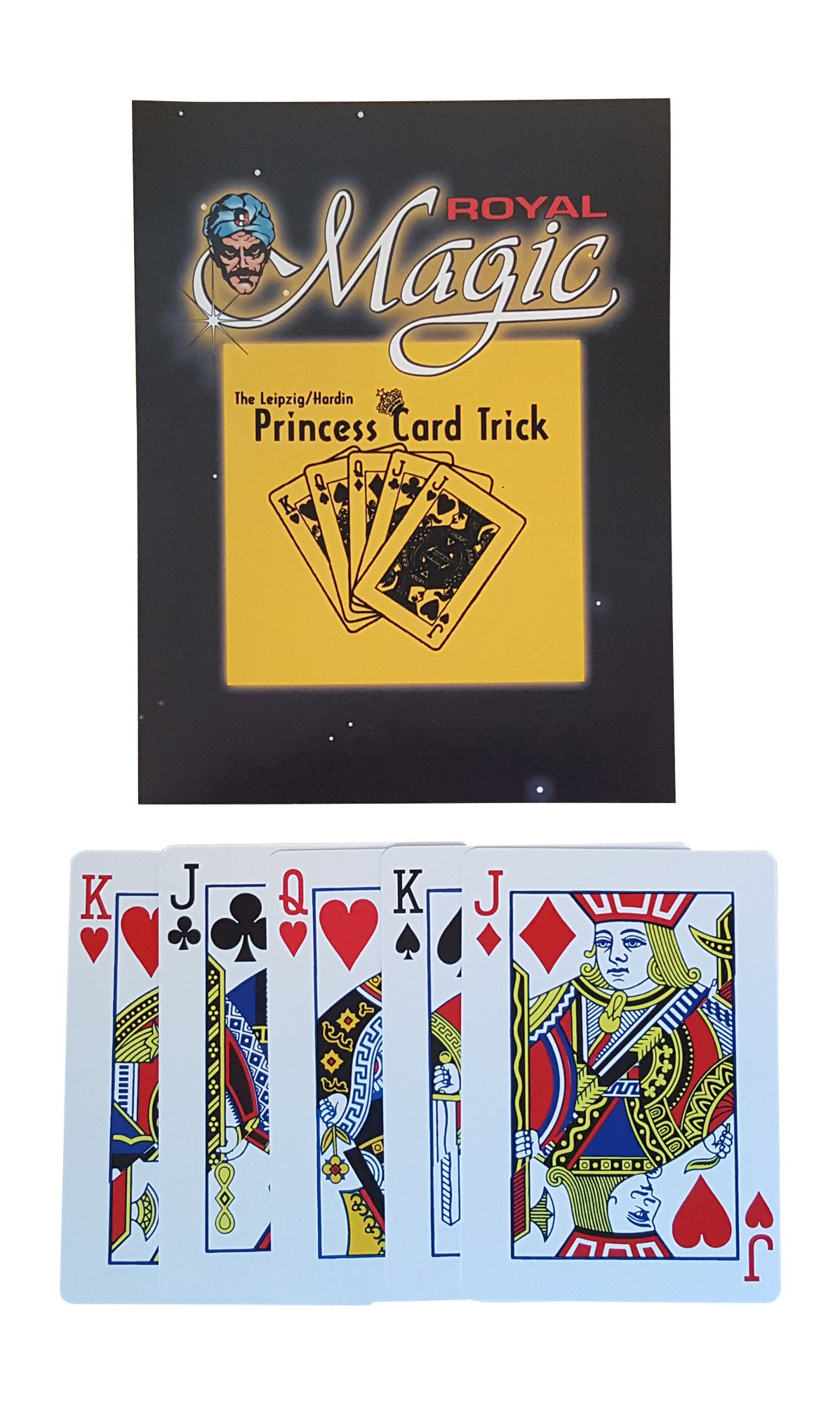 Royal MagicPrincess Card Trick with Bicycle Cards from A Classic of Modern Magic, Now Available on Poker-Size Bicycle