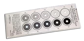 Bacharach 0021-0018 Smoke Scale for True Spot Smoke Tester