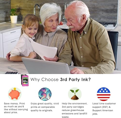 Miniatura 2 de Limeink Cartucho de tinta compatible para Canon 261 Cartucho de tinta de color 261 XL 261xl para Canon TS6420 Cartucho de tinta para Canon TS6400