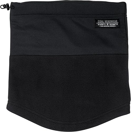 Coal Catacombs Ski Gaiter - Water Resistant Fleece, Black