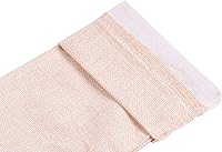 Vista 4 de 10 bolsas de vino de arpillera beige, 5.9 inx13.8 in/6.0"x14.0'' Cordón y forro Bolsas de arpillera para botella de vino, bolsas de regalo