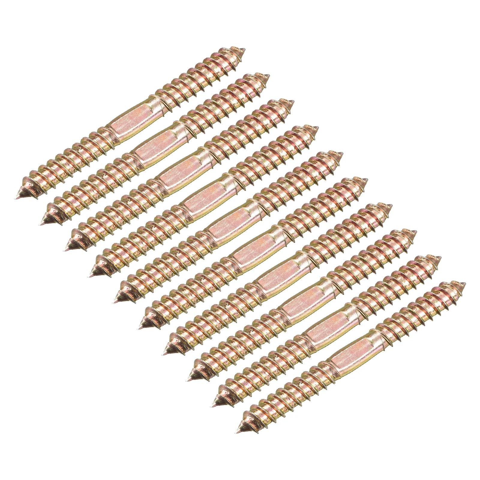 tornillos de acero inoxidable Pernos de suspensión 200 piezas, autorroscantes doble extremo(5x30mm)