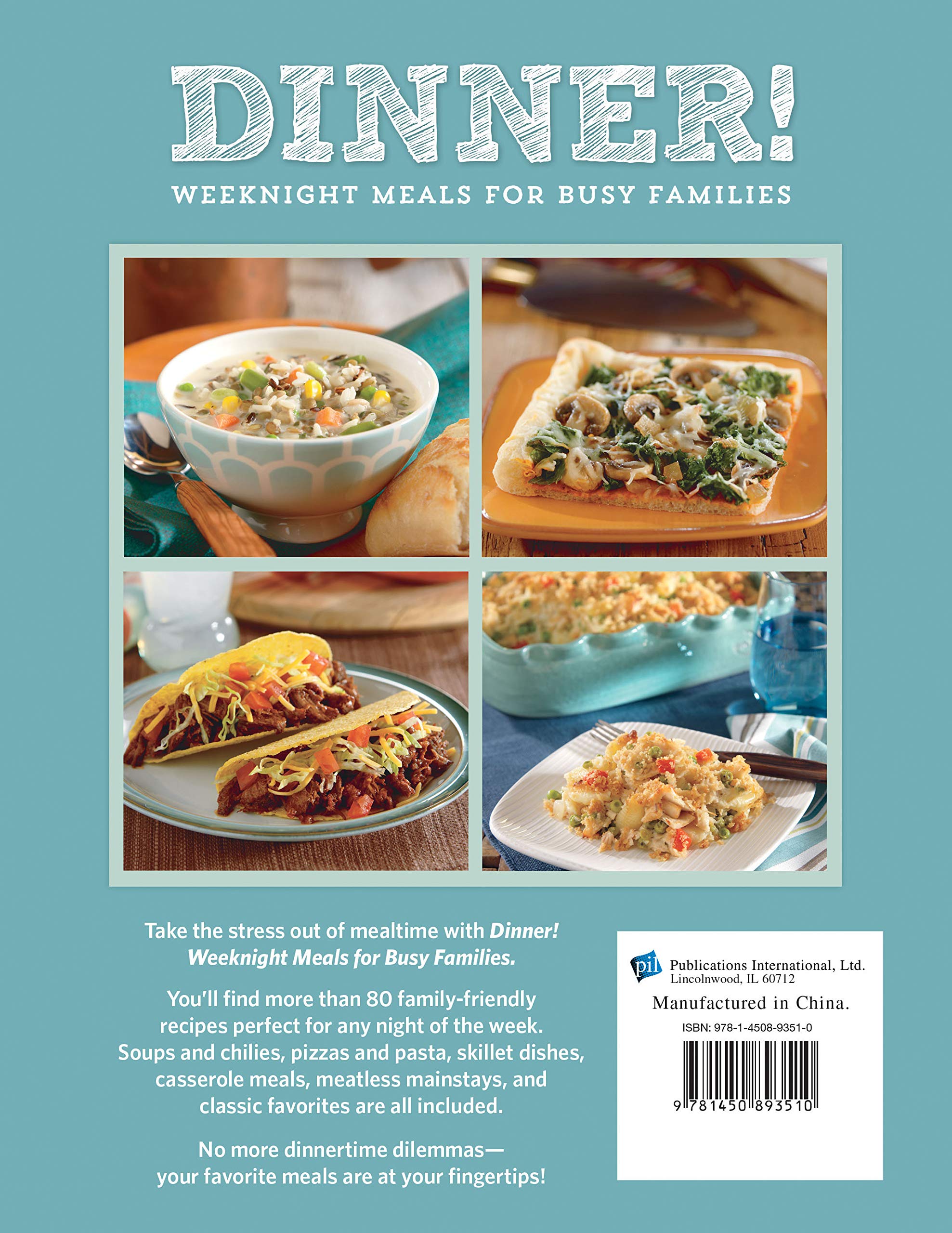 Dinner!: Weeknight meals for busy families.