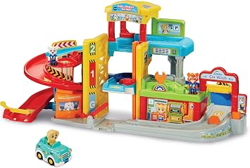 VTech Toot-Toot Drivers Roll & Repair Garage, English