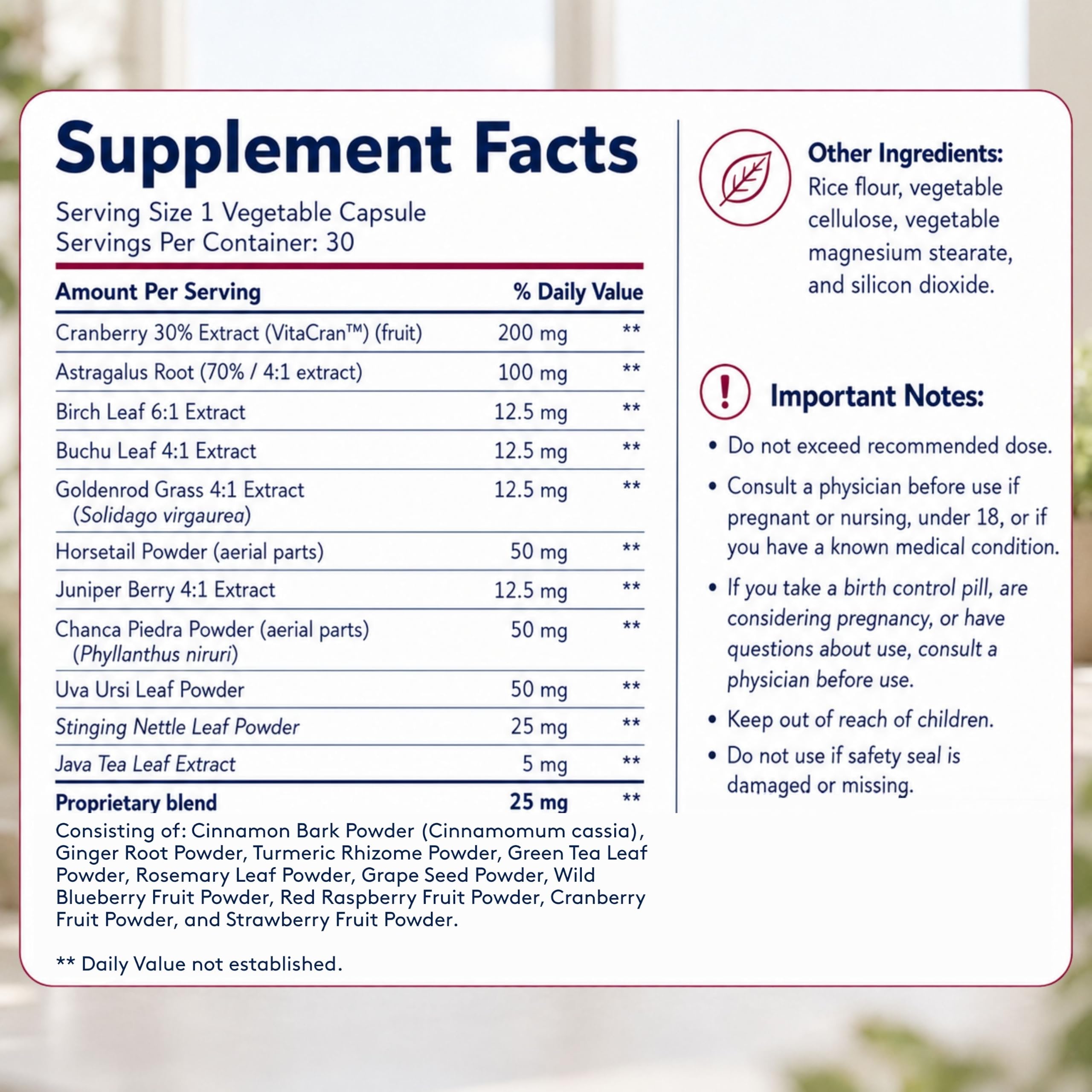 Youth & Tonic Kidney Support Supplement, Cleanse, Detox, Cranberry Extract — Amazon image 9