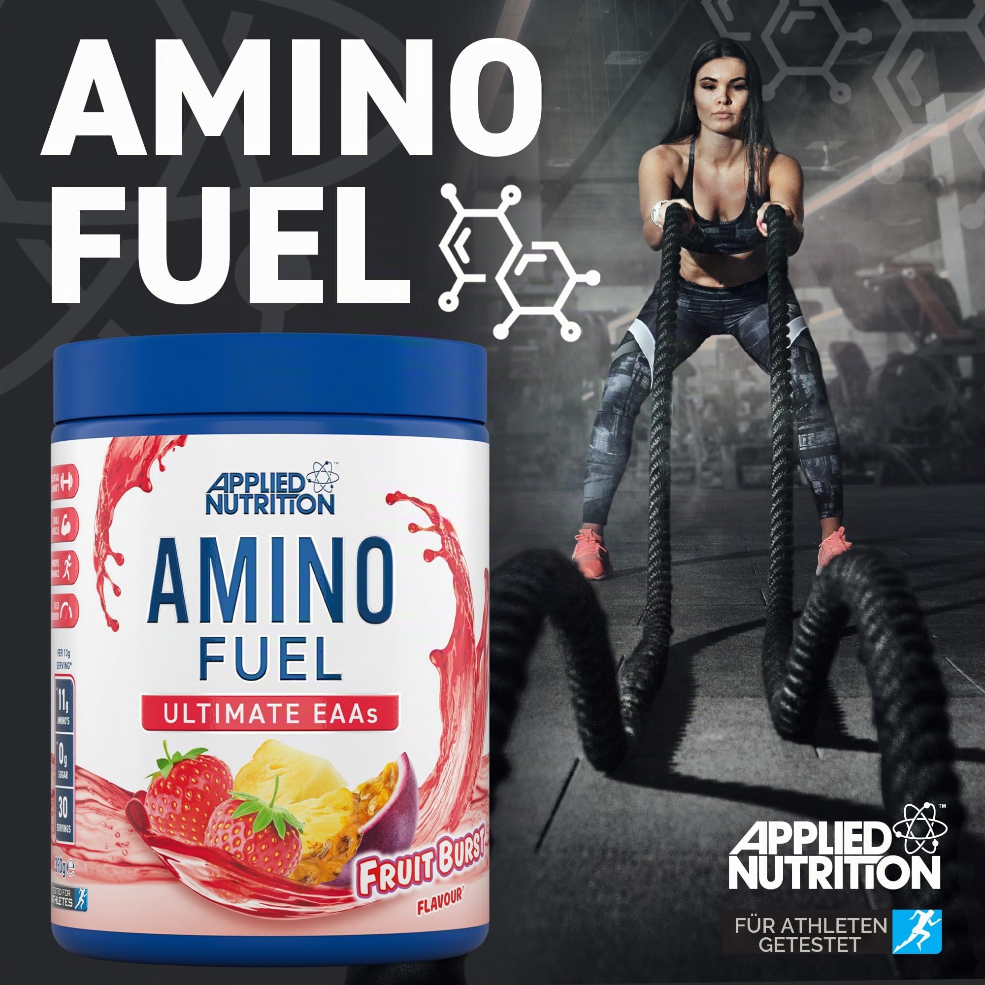 Applied Nutrition Amino Fuel – EAAs Pulver, EAA Essenzielle