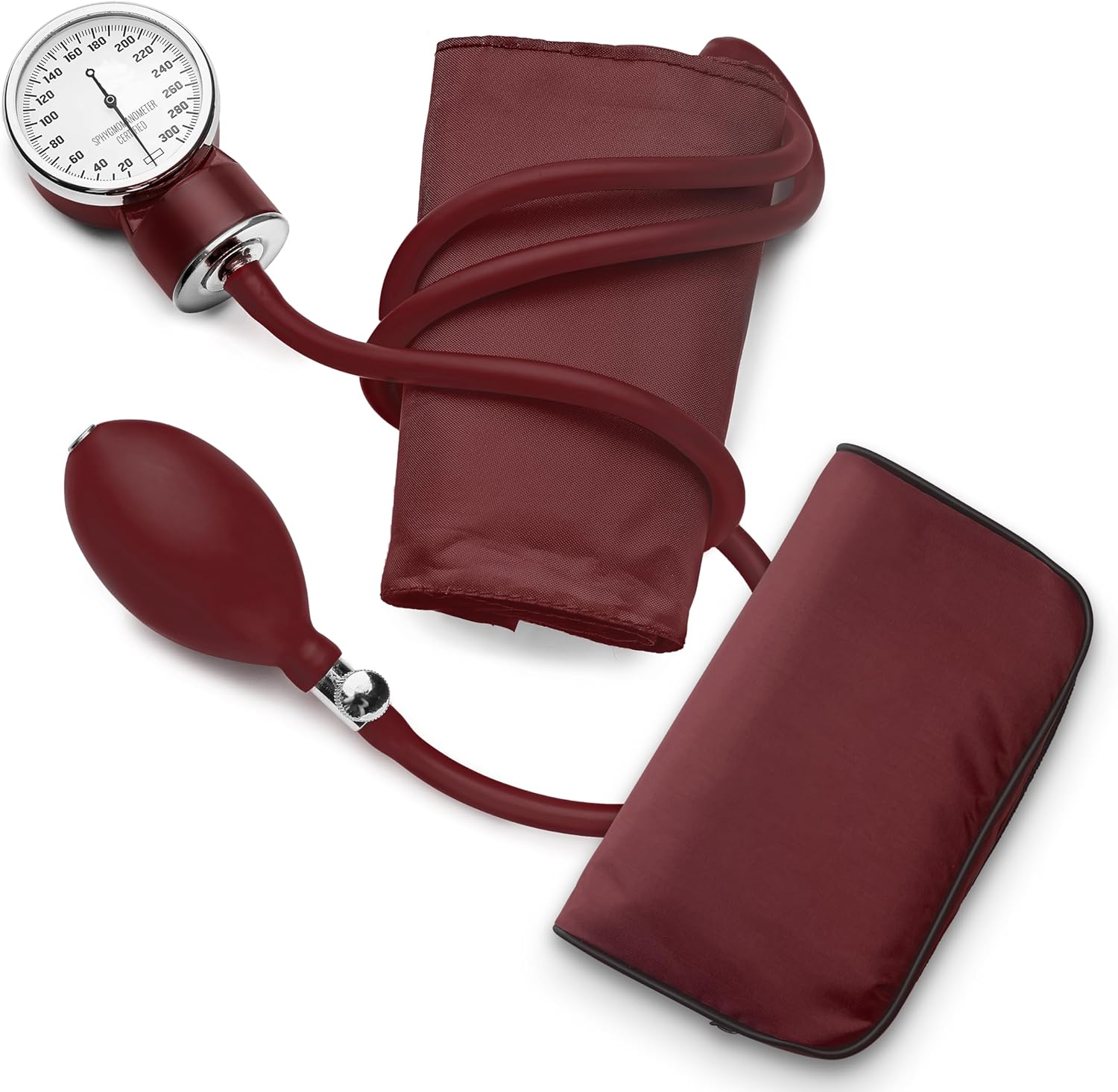EMS XTRM Sphygmomanometer Manual Blood Pressure Cuff - Durable Manual Sphygmomanometer, Professional BP Cuff for Healthcare, Multiple Colors, Precise Readings (Black)