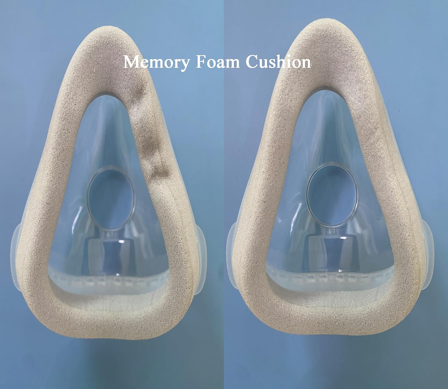 2 Packs Airtouch F20 Cushion Memory Foam Mask Compatible with ResMed Airfit and Airtouch F20 for Full Face with Excellent Seal - Large Size