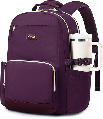 Miniatura 38 de LOVEVOOK Mochila para laptop para mujer, 15,6 pulg.
