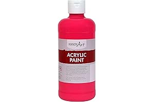 Handy Art 101-151 Student Acrylic Paint 16 ounce, Hot Pink