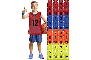 Pinnies for Sports Youth Pinnies Mesh Basketball Team Practice Jersey