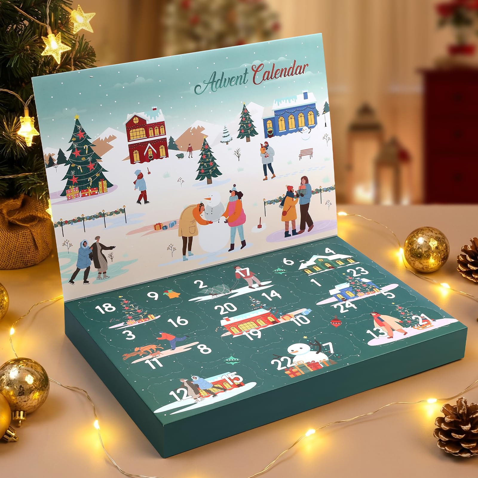 24 Tage Adventskalender Duftkerzen