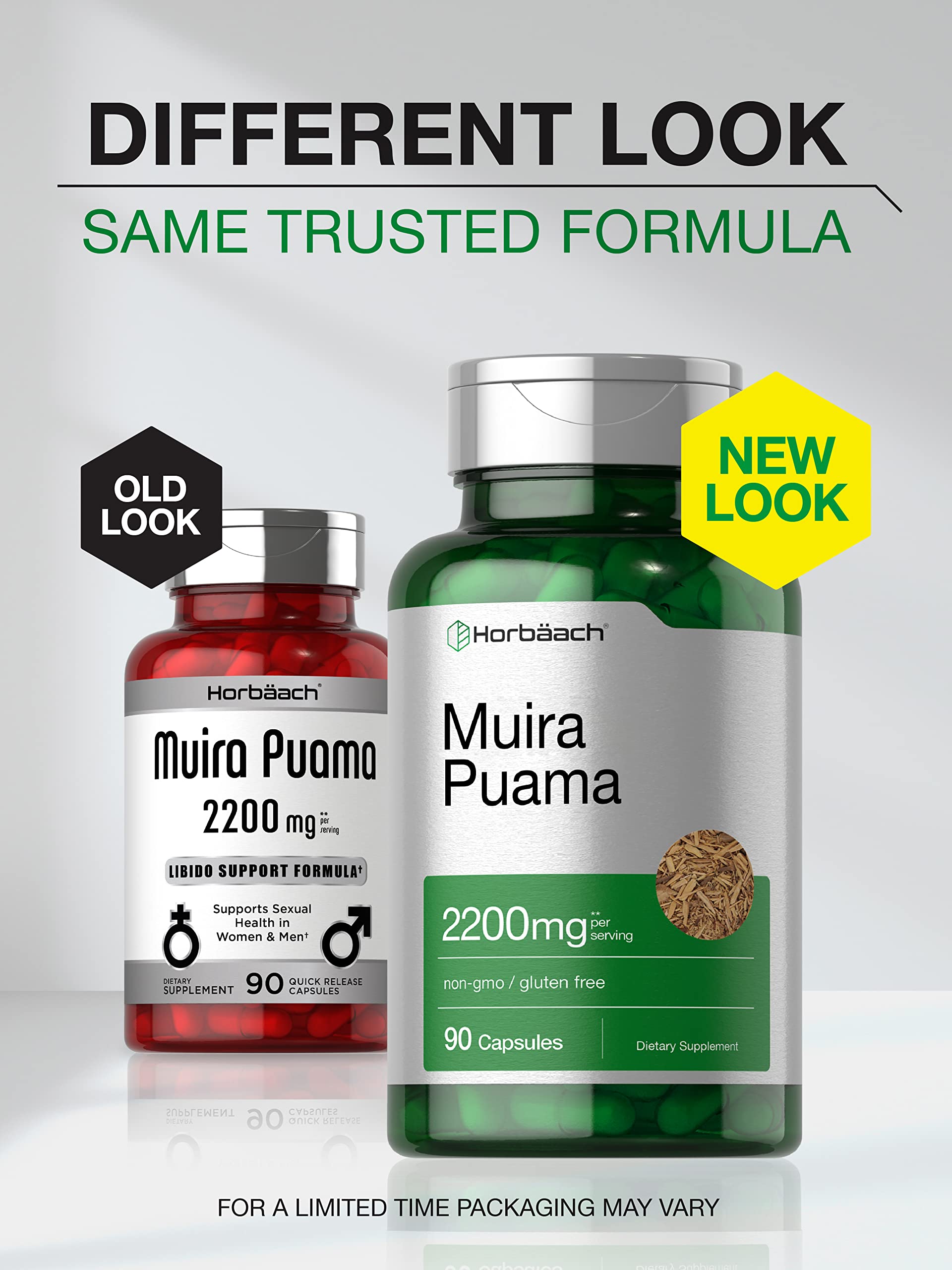 Extracto de Muira Puama 2200 mg 90 cápsulas Suplem...B083JL7B6N