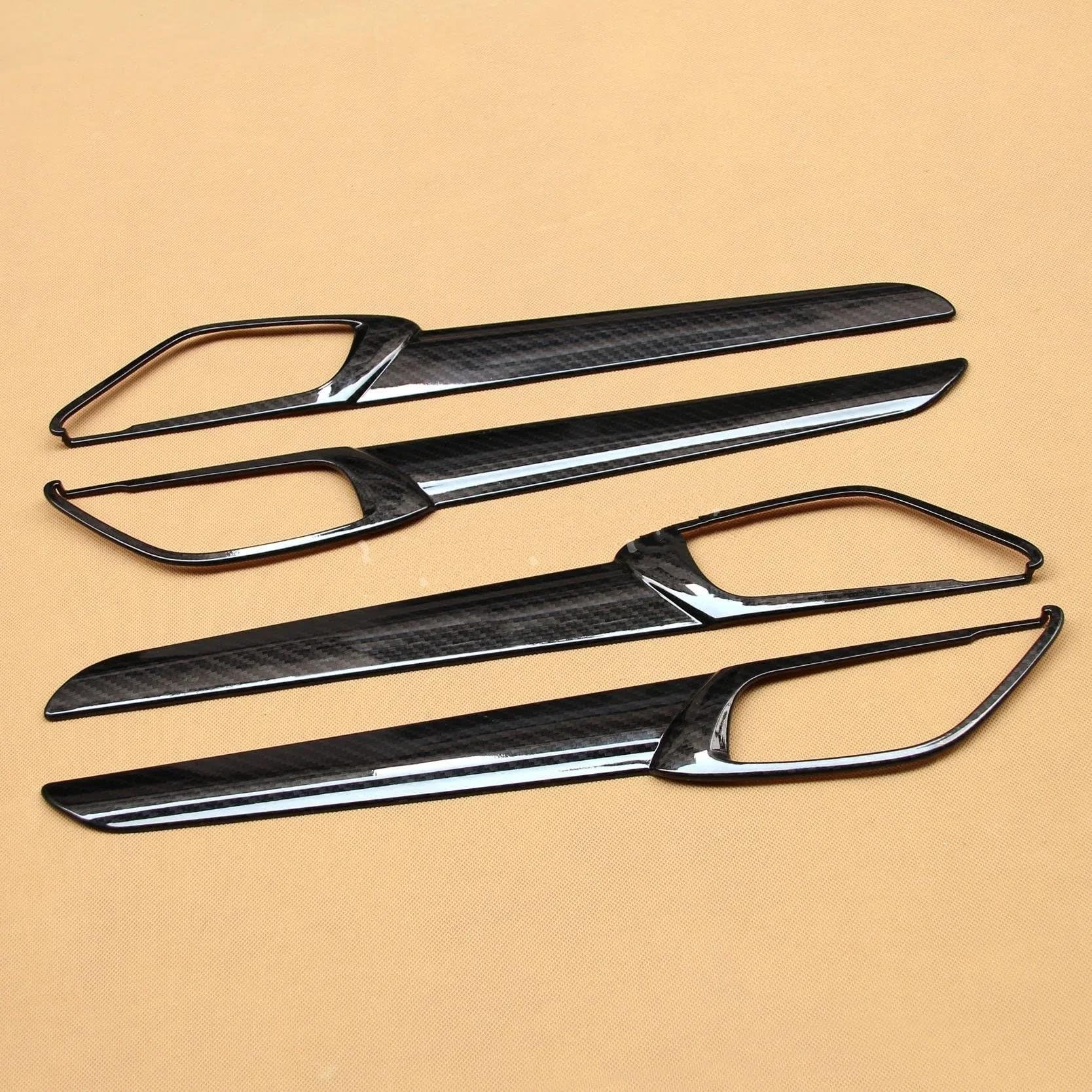 NOHEEU Inner Door Handle Car Styling Inner Door Handle Bowl Cover Trim Sticker Decorative Accessories for Mazda CX-5 KF 2017-2024